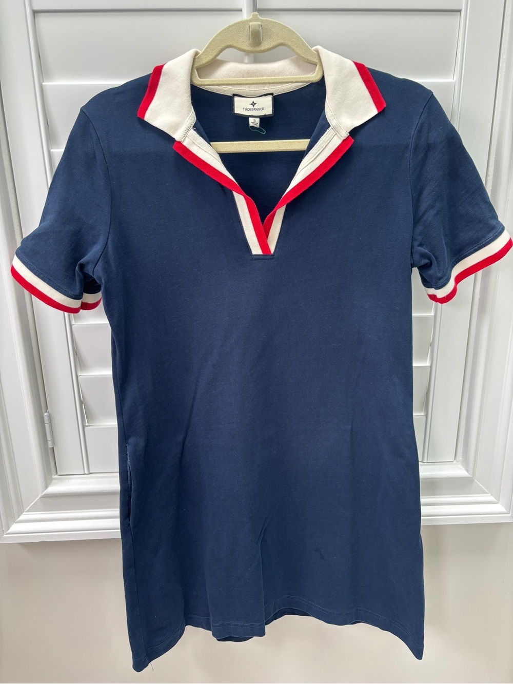 Tuckernuck Midnight Navy Hutton Polo Dress Size Small S